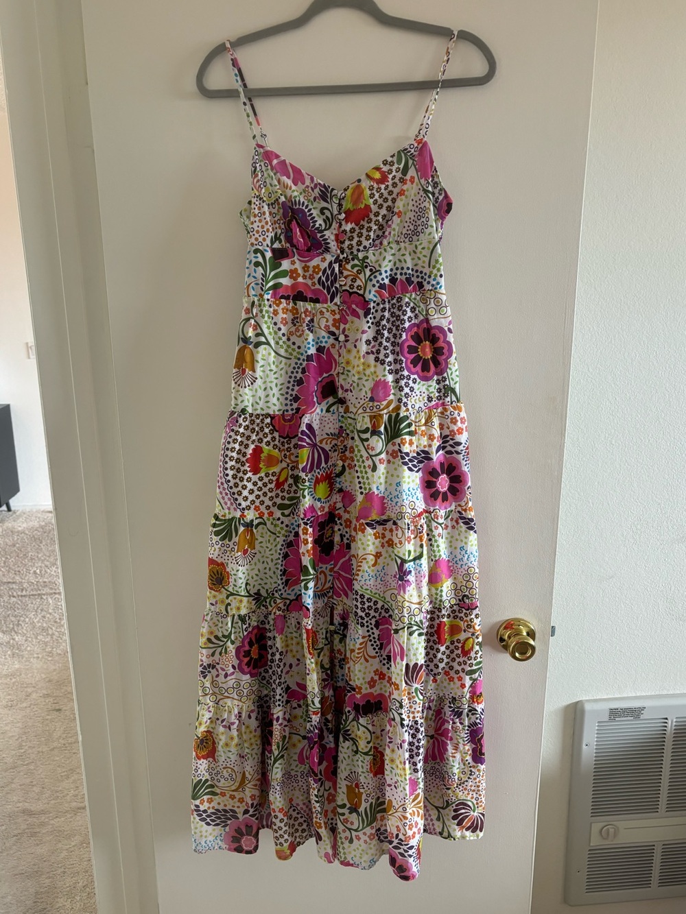 J. Crew Tiered Retro Floral Ratti Dress - Picture 2 of 9